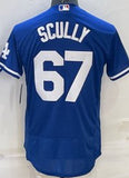Vin Scully #67 Los Angeles Dodger Jersey